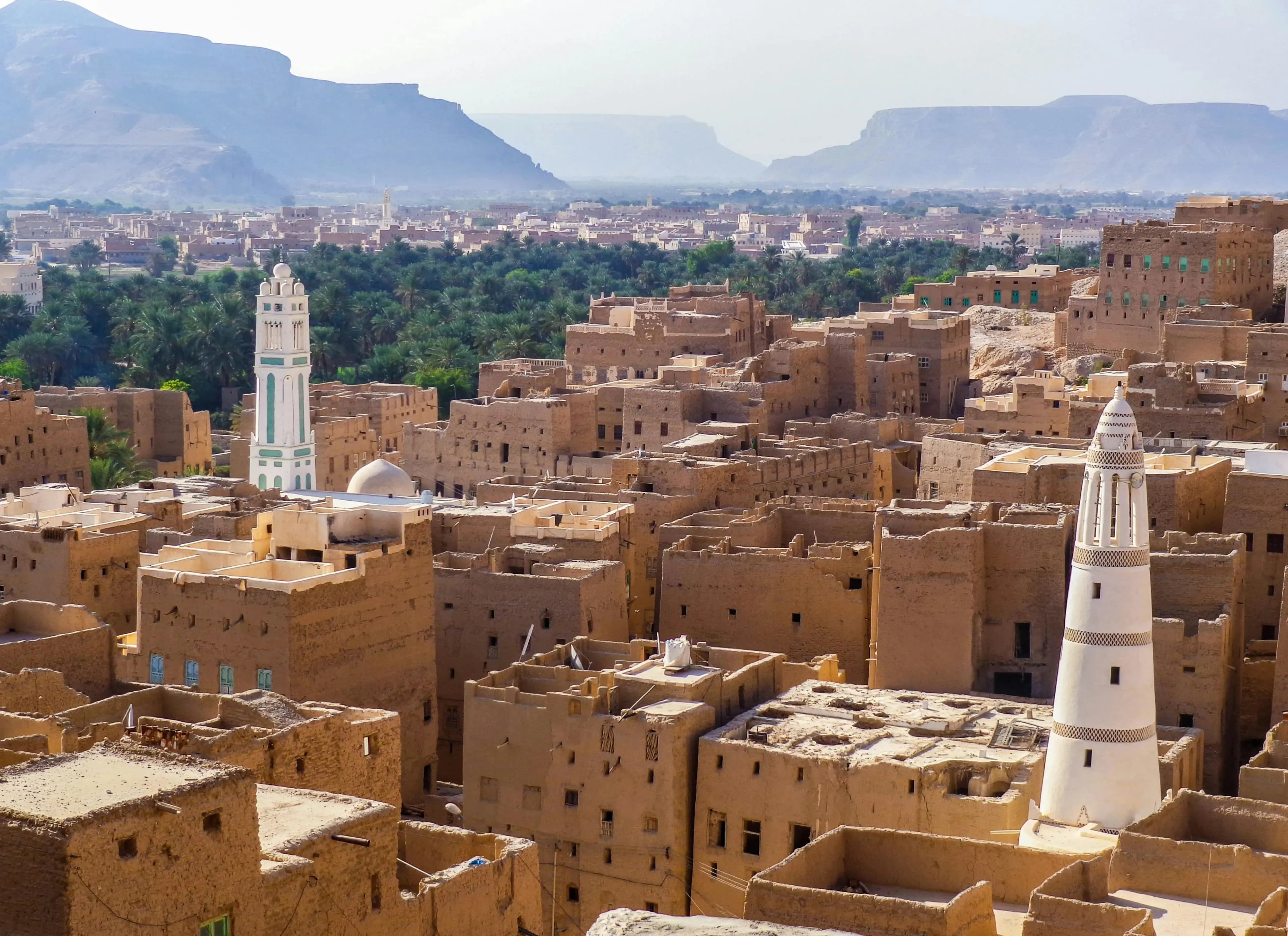 Beige Building Landscape