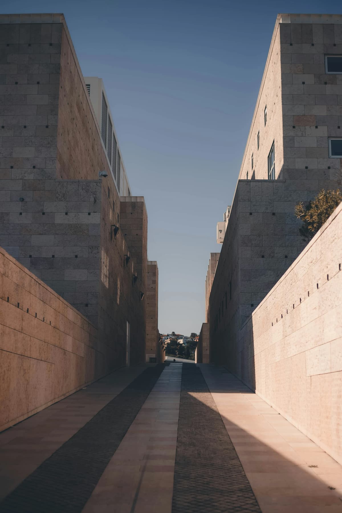 Vertically Aligned Buildings